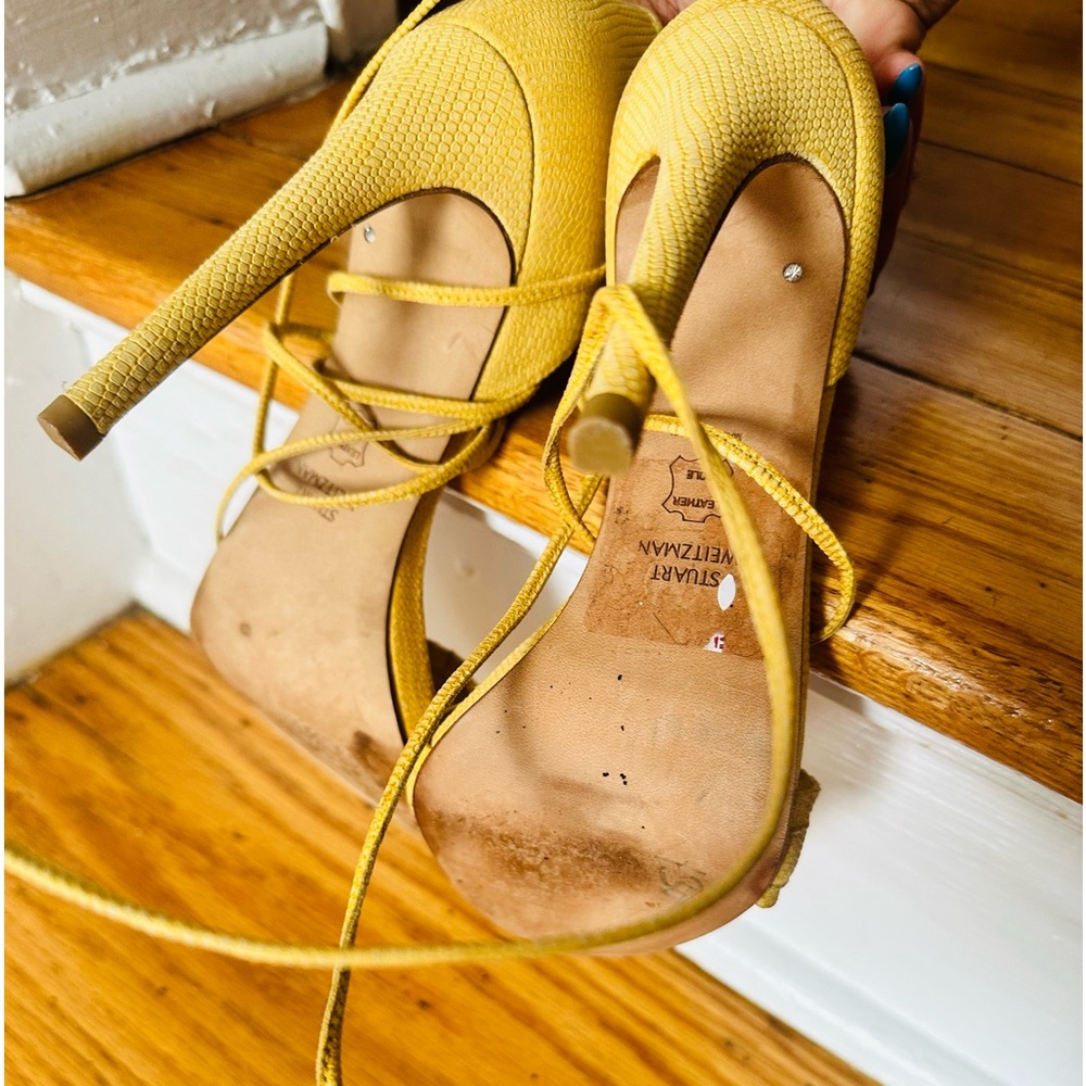 Stuart Whitzman ankle strap size 6 heels